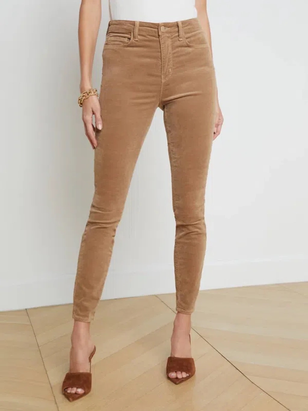 L’agence Monique Ultrahigh Waist Skinny Jeans